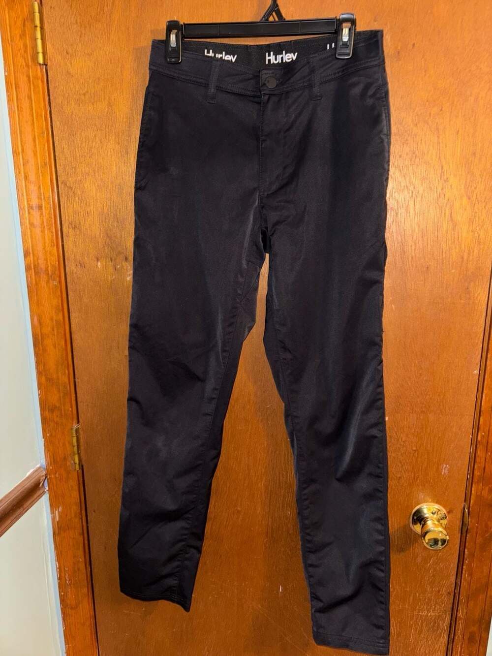 Hurley Pants Size 30 Black